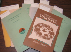 Books and pamphlets of the 1907 and 1957 celebrations